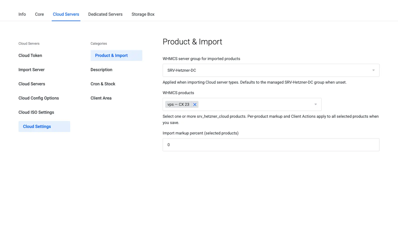 Sell with your price, not Hetzner’s checkout